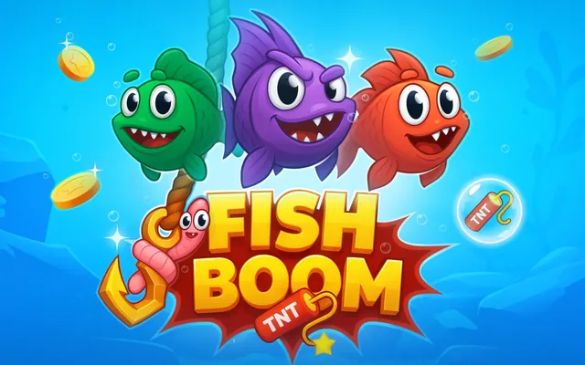 Fish Boom – Arkādes slots no InOut Games